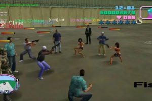 当罪恶都市可以联机时，玩法变得多样化，有情怀的一款游戏