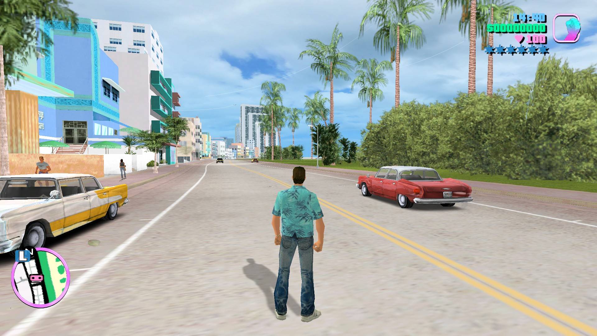 《GTA》系列游戏“画质进阶”二十年前《罪恶都市》梦开始的地方！