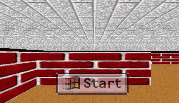 还记得Win95上的那个“三维迷宫”屏保吗？