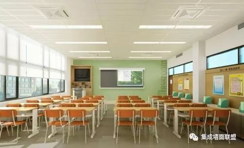 学校翻新就选集成墙面 父母安心孩子喜欢